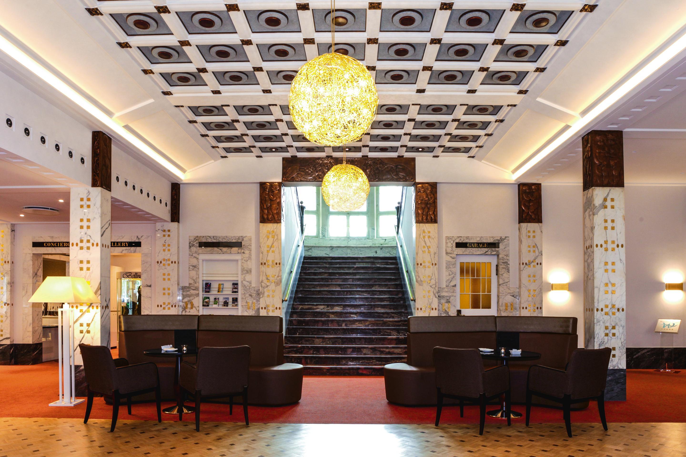 스타이겐베르거 호텔 앤 스파 바트 피르몬트 바트피르몬트 외부 사진 Interior of the hotel