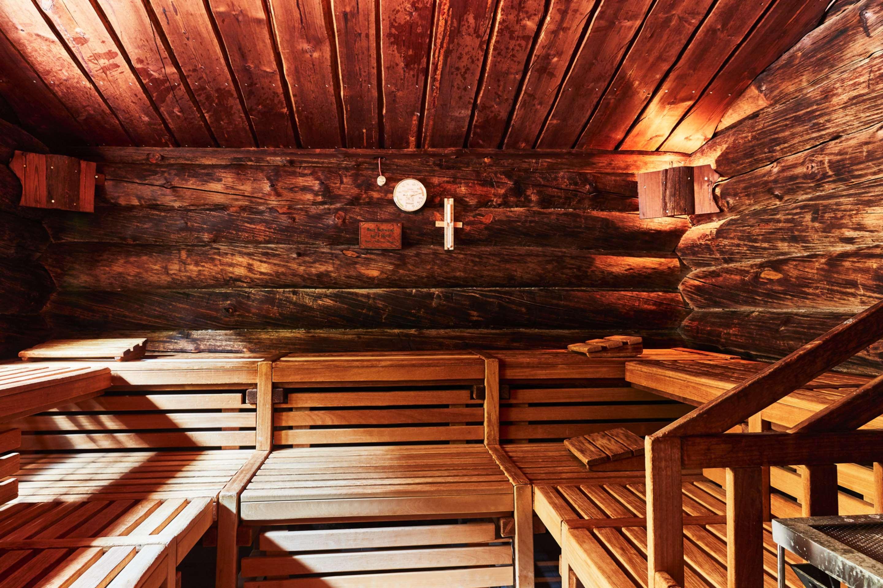 스타이겐베르거 호텔 앤 스파 바트 피르몬트 바트피르몬트 외부 사진 The interior of a Finnish sauna