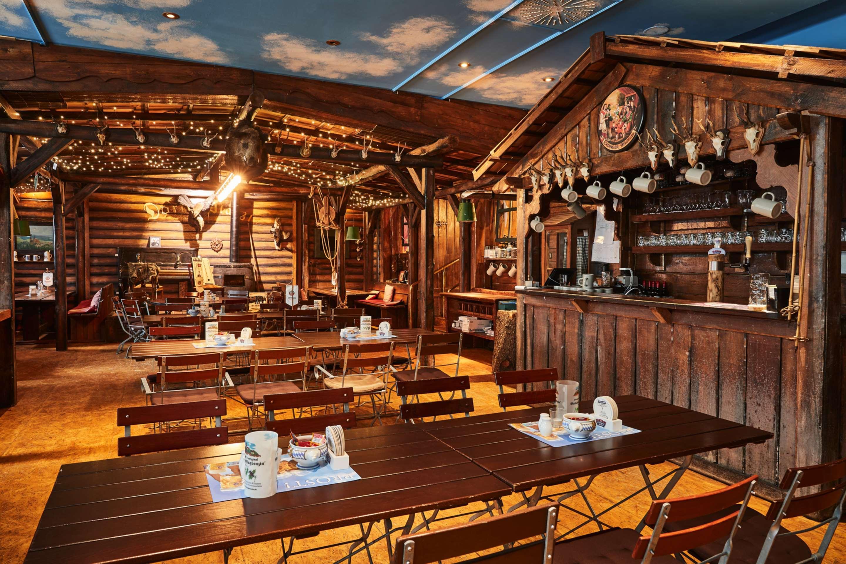 스타이겐베르거 호텔 앤 스파 바트 피르몬트 바트피르몬트 외부 사진 Interior of the restaurant