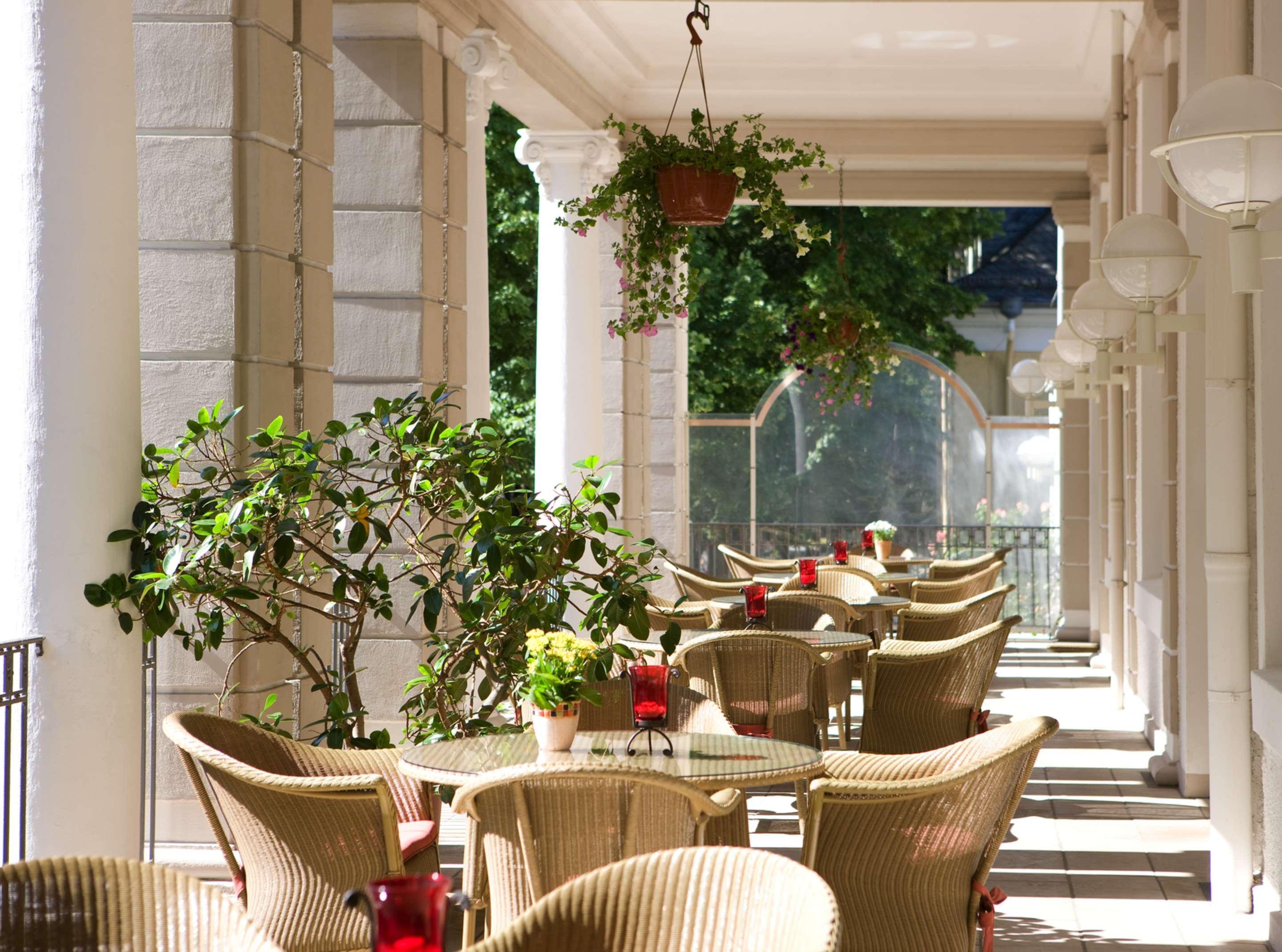 스타이겐베르거 호텔 앤 스파 바트 피르몬트 바트피르몬트 외부 사진 The hotel's restaurant